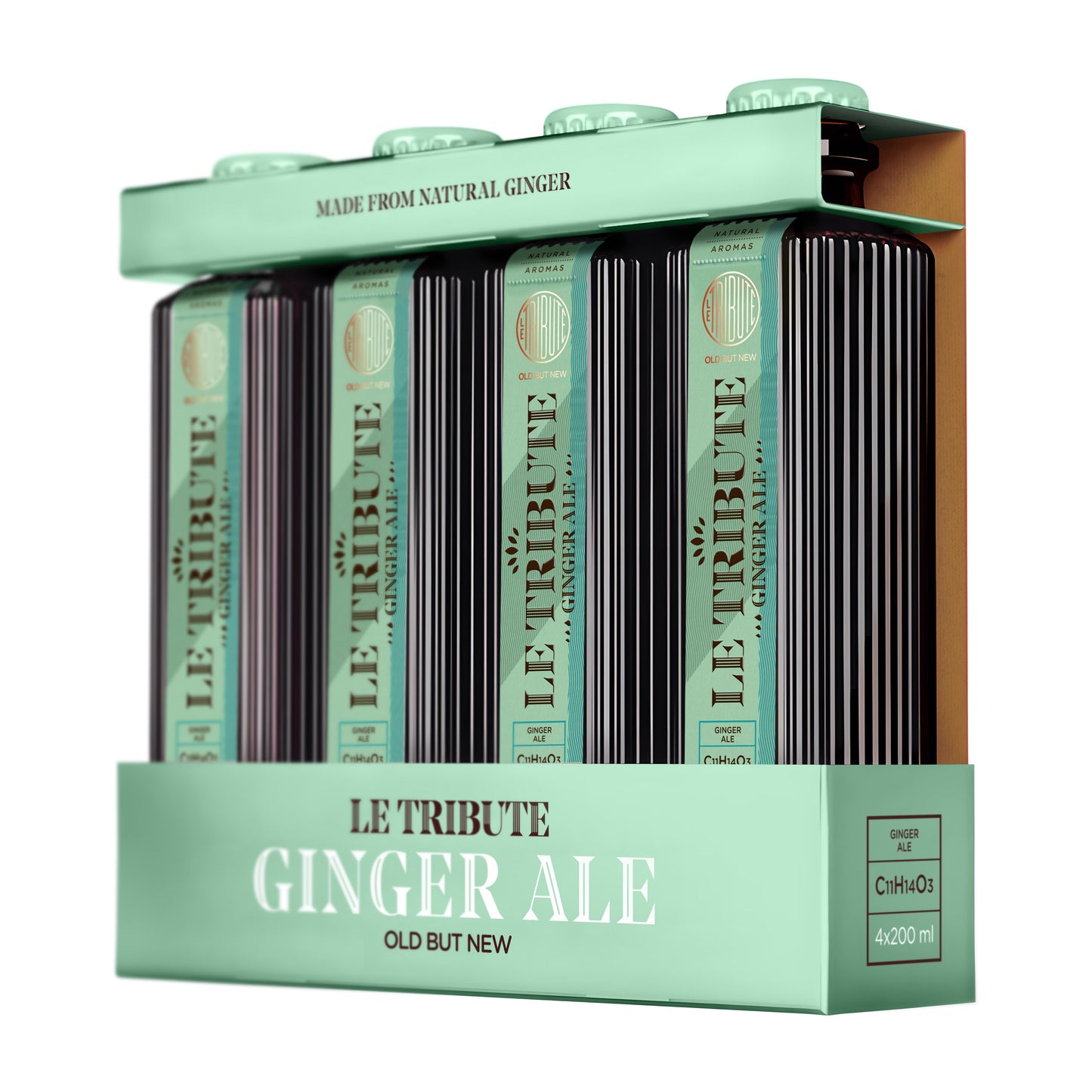 Le Tribute Ginger Ale - 24 Bottle Case